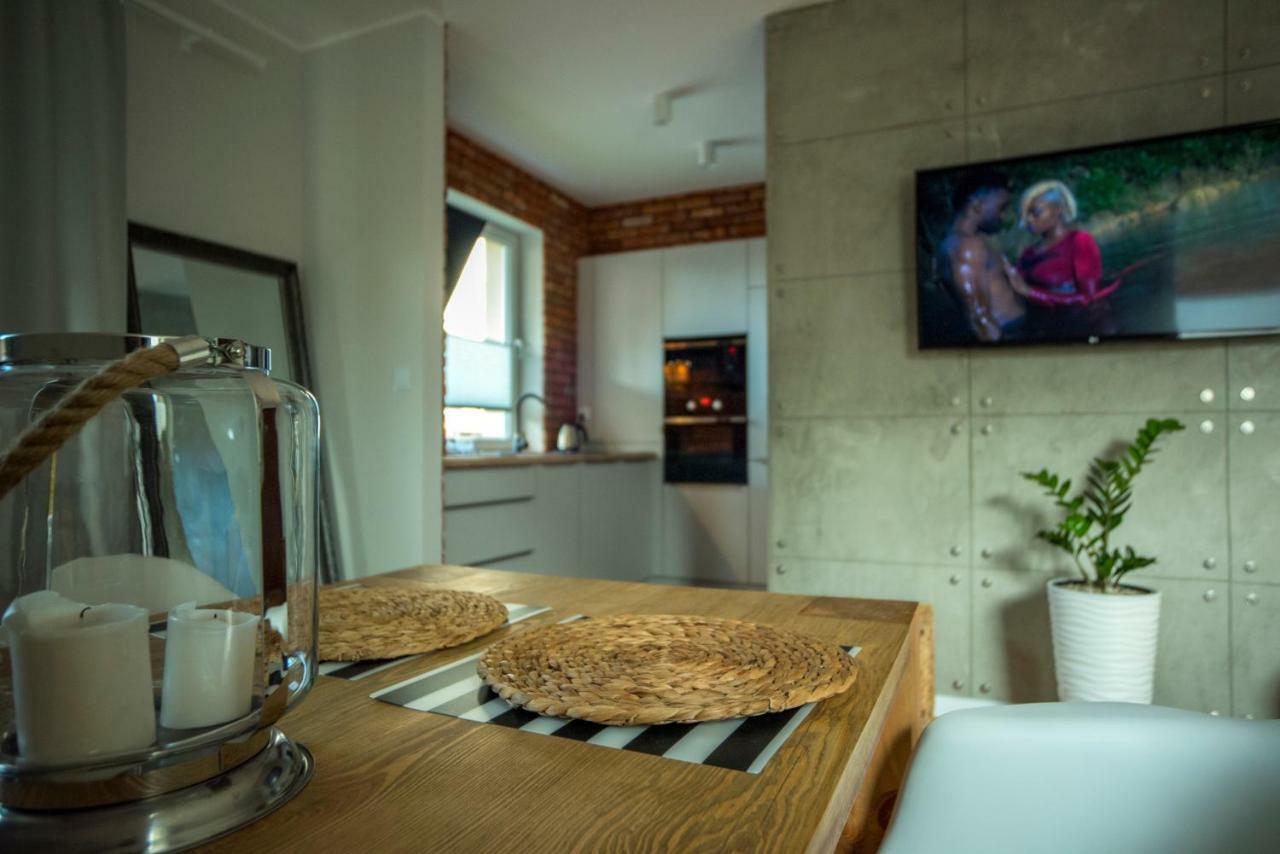Przystan I Appartement Ostróda Buitenkant foto